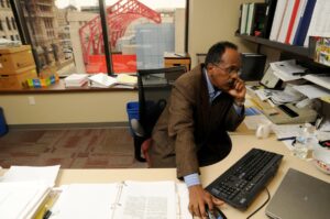 Mr. Mohamed at New York's Department of Transportation in 2011